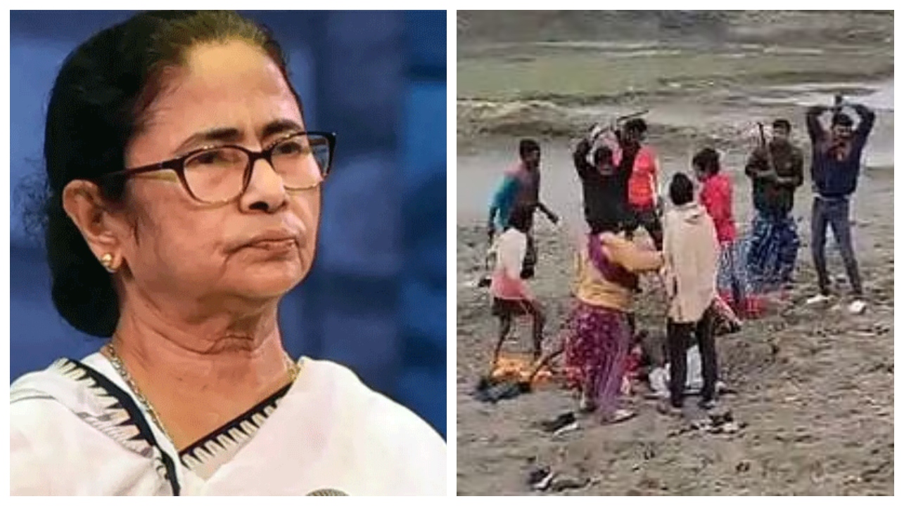 ஒரு பெண்ணே முதல்வராக இருந்தும் இப்படி ஒரு அநீதியா?… மம்தாவுக்கு விழுந்த பலத்த அடி… வைரலாகும் பெண் மீதான தாக்குதல் வீடியோ…!!!