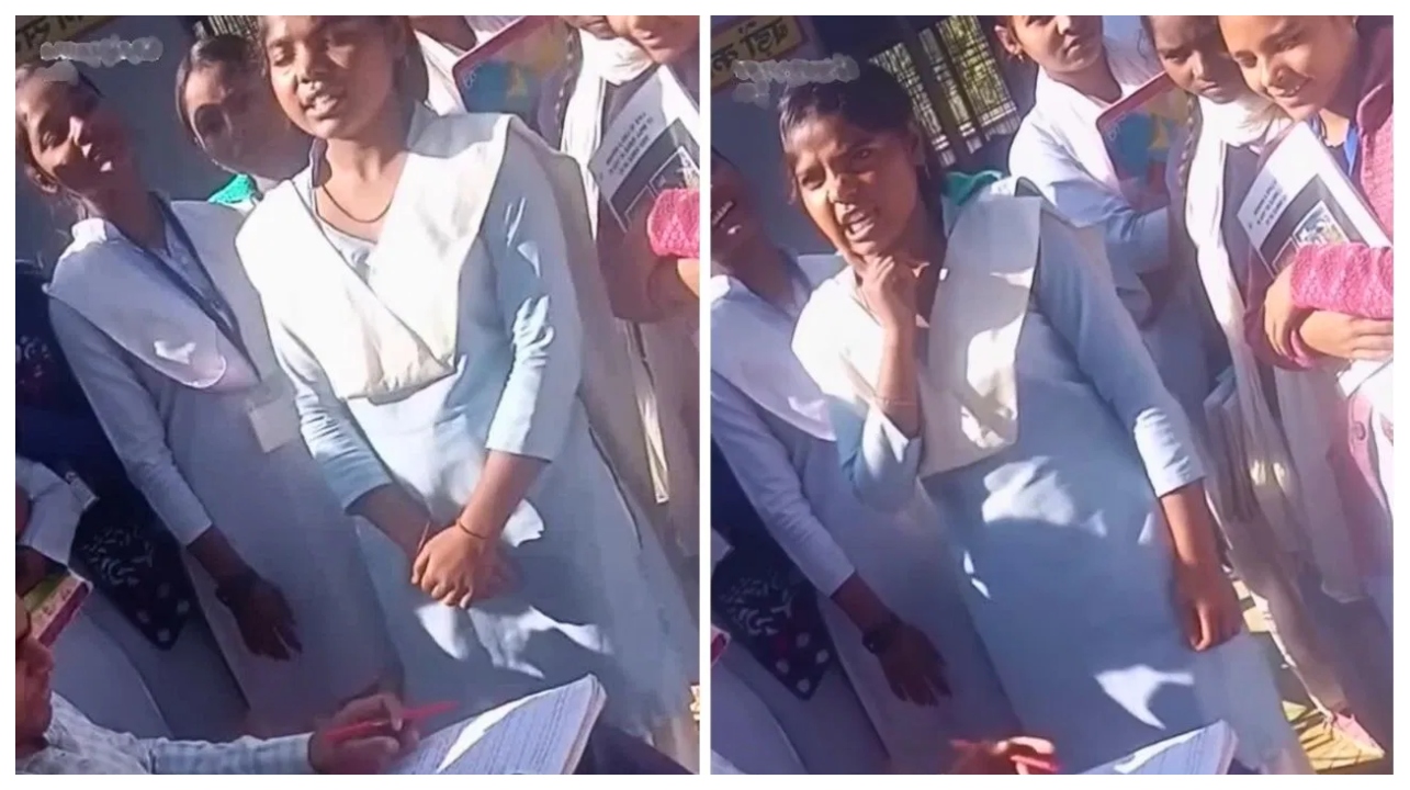 “டீச்சர் கேட்ட கேள்வி…  மாணவி கொடுத்த வேற லெவல் பதில்… “ஜனநாயகம்னா மந்திரவாதியா..? இந்த ஒரு பதிலுக்காகவே இந்த வீடியோ வைரல்…!!!