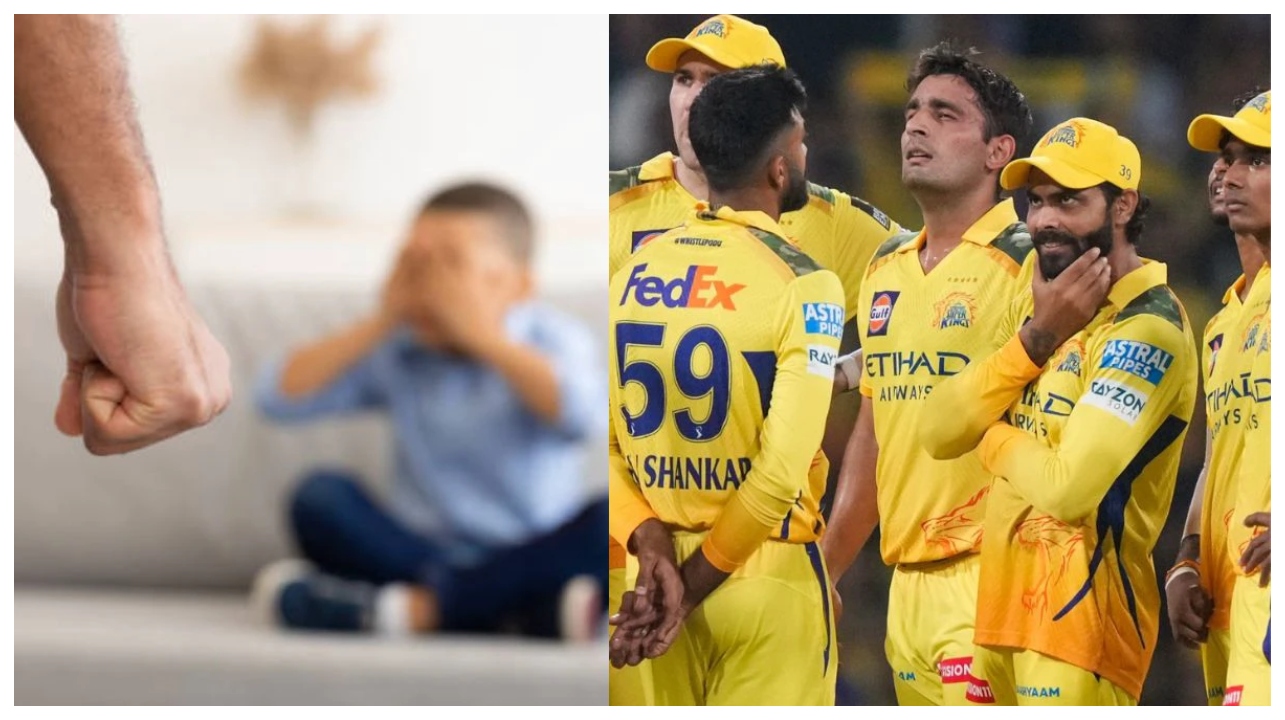 தடுத்தாடினால் உன்னை அடிப்பேன்… “ஒவ்வொரு பந்தும் சிக்ஸர் தான்”… சிக்ஸர் அடிக்கவில்லை என்றால் அடி உறுதி… சிஎஸ்கே வீரர் தந்தையின் கட்டளை…!!!