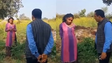 ₹500 கட்டணம் செலுத்த முடியாமல் 15 நாட்கள் பள்ளிக்கு வராத மாணவி! – வயலில் வேலை செய்த சிறுமியை நேரில் தேடிச் சென்ற முதல்வர்! – வைரலாகும் நெகிழ்ச்சி வீடியோ..!!!