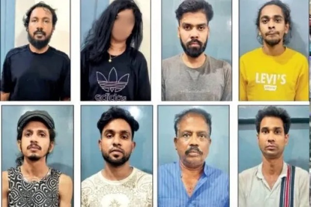 “விடிய விடிய”.. மனைவிகளை மாற்றி உல்லாசம்… ரிசார்டில் நடந்த போதை பார்ட்டி… கணவன்- மனைவி உட்பட 8 பேர் கைது.. பரபரப்பு சம்பவம்..!!!
