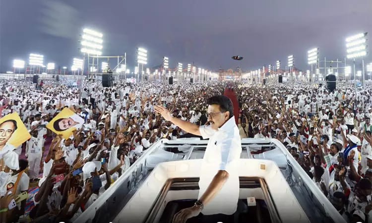 “சங்கி படையையே கூட்டிட்டு வந்தாலும் உங்களால் தமிழ்நாட்டை வெல்ல முடியாது!” – மத்திய உள்துறை அமைச்சர் அமித்ஷாவுக்குப் பகிரங்க சவால் விடுத்த முதல்வர் ஸ்டாலின்..!!!