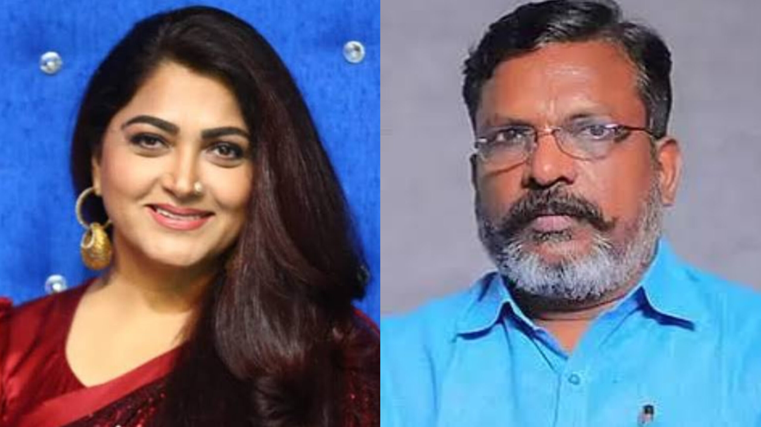 “விஜய், சீமான் பாஜக பிள்ளைகளா? அப்போ நீங்க யாரு?”- விசிக தலைவர் திருமாவளவன்…வெளுத்து வாங்கிய குஷ்பு..!!!