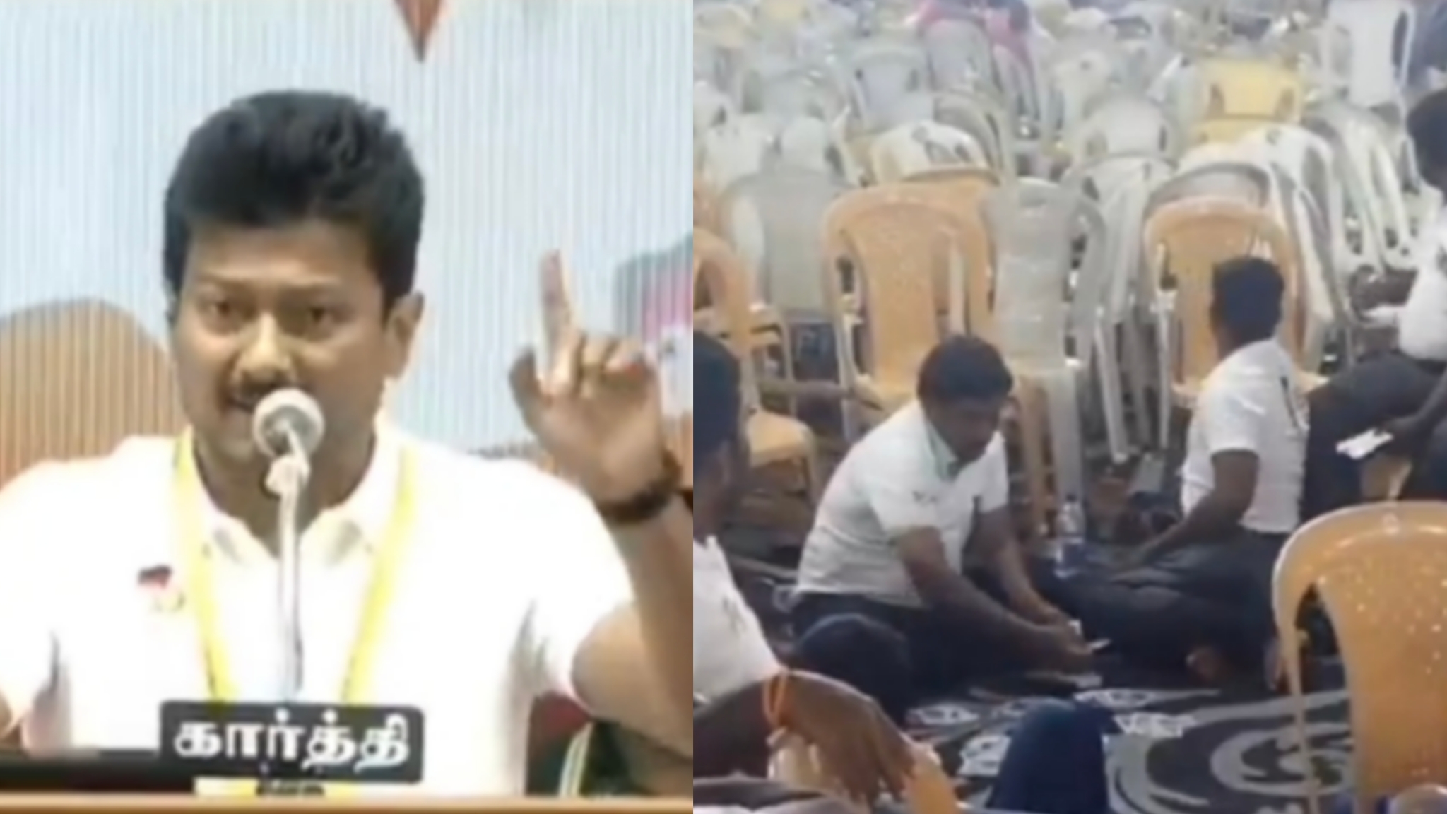 கட்டுப்பாடுள்ள கூட்டம்னு பெருமையா சொன்னீங்களே…. இதுதான் அடையாளமா….? TVK வச்ச சாட்டையடி….!!