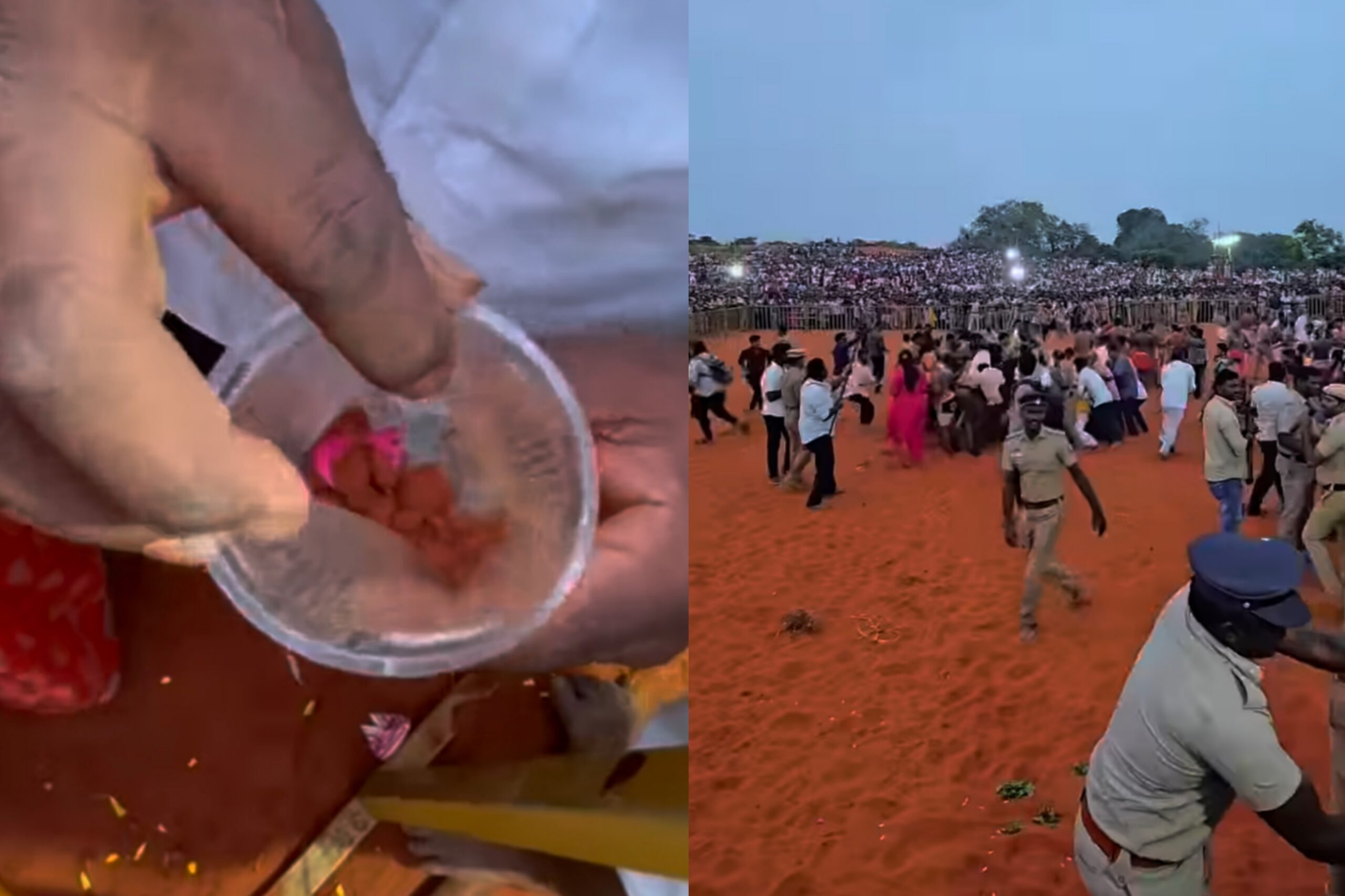 100 GRAM மண்ணுக்கு இவ்ளோ DEMAND-ஆ….? 1 SEC-ல குவிந்த 1000 பேர்….? திருச்செந்தூரில் போட்டி போட்ட பக்தர்கள்….!!