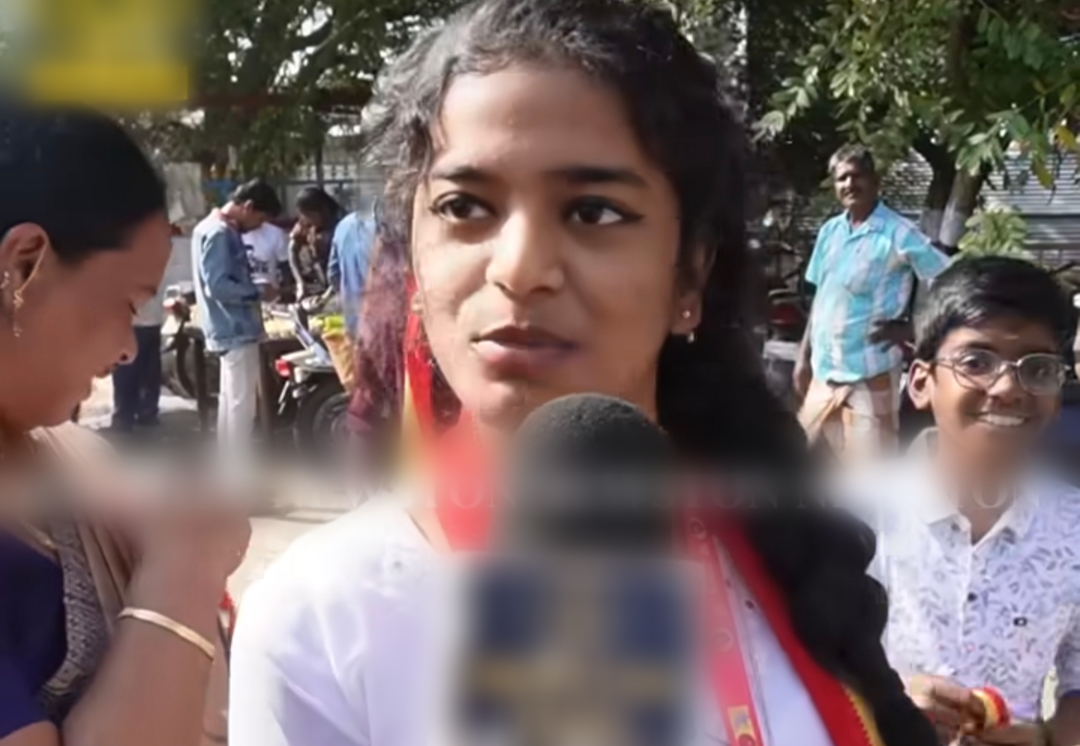 “படிப்பை விட விஜய் தான் முக்கியம்” EXAM கட்டடிச்சிட்டு தளபதியை பார்க்க வந்த இளம் பெண்…. வறுத்தெடுக்கும் நெட்டிசன்கள்….!!
