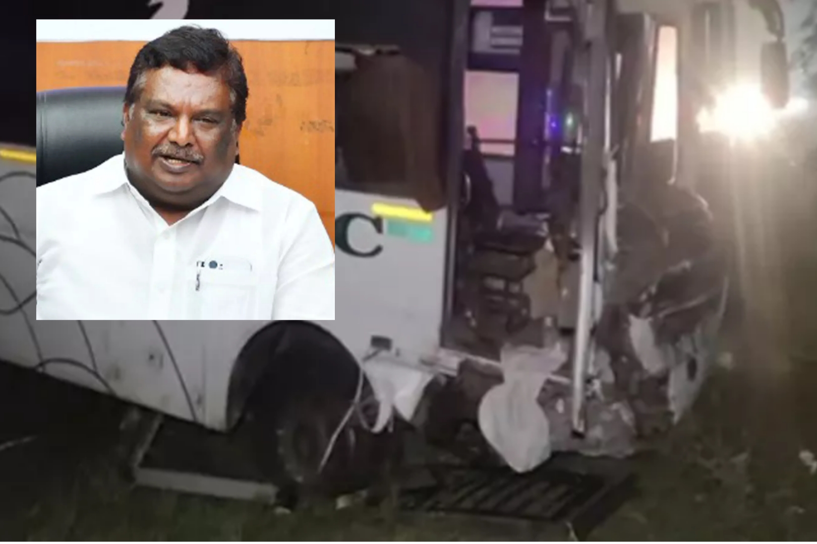 தப்பு பஸ் மேல…. தண்டனை டிரைவருக்கா….? மந்திரி மேல கேஸ் போடுங்க…. திமுக அரசை வறுத்தெடுக்கும் அதிமுக, பாஜக….!!