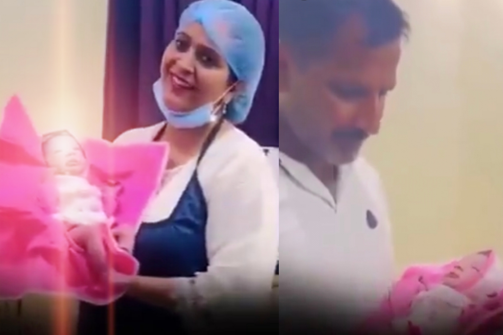 பெண் குழந்தைன்னா கசக்குதா….? கையில் வாங்க தயக்கம்…. இன்னுமா இப்படி இருக்காங்க….? வைரலாகும் வீடியோ….!!