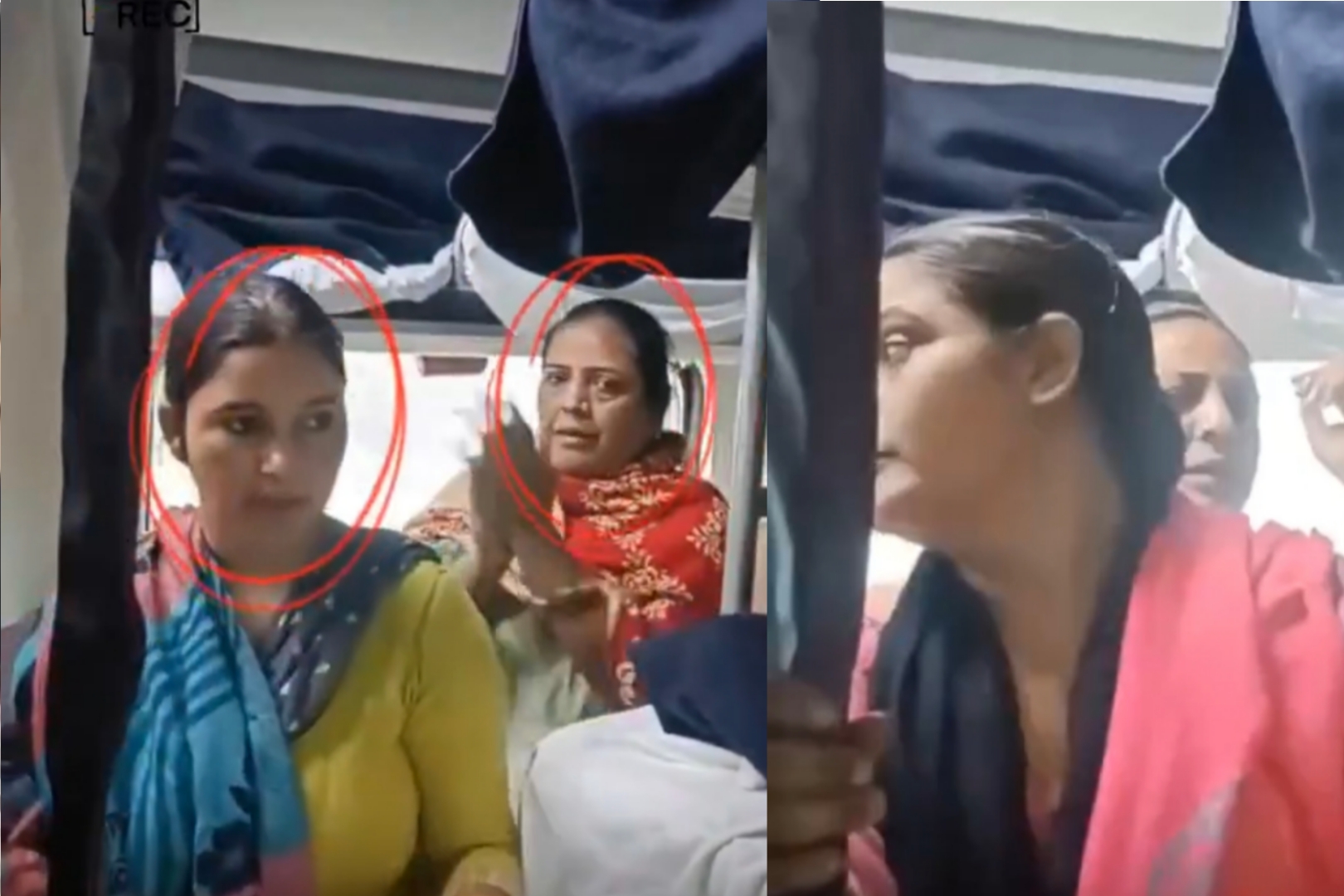 “ஒழுங்கா 501 ரூபா குடு” நடு ராத்திரியில் ரயிலுக்குள் நடந்த அராஜகம்…. வீடியோவைப் பார்த்தா ஷாக் ஆகிடுவீங்க….!!