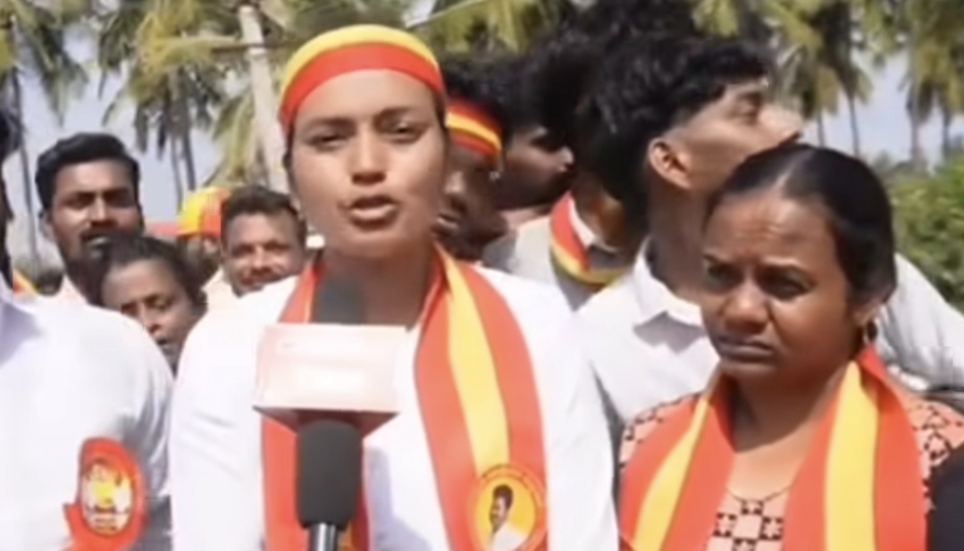 யம்மா, தப்பா சொல்றதை தைரியமா சொல்ற…. ஏன் தற்குறின்னு இப்ப தெரியுதா….? தமிழக வெற்றி கழகத்தை கலங்கச் செய்த பெண் தொண்டர்….!!