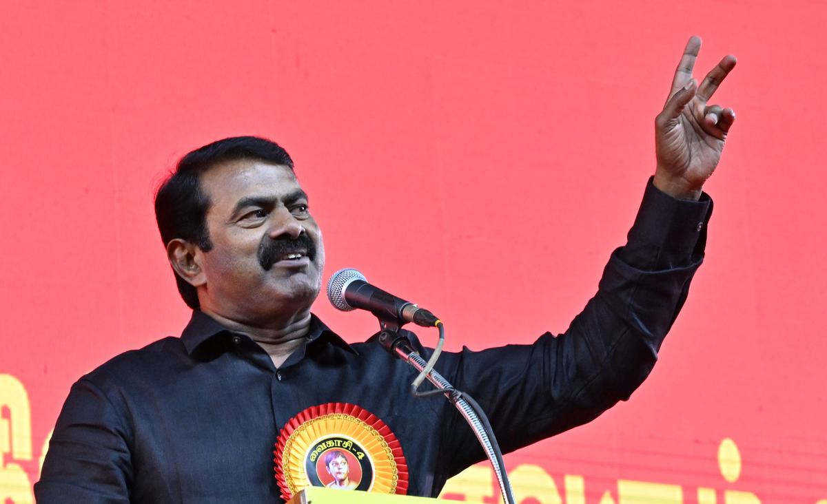 ஈ.வெ.ரா பெரியார் இல்லை.. இவங்கதான் எங்க பெரியார்..சீமான் அதிரடி பேச்சு..அதிர்ச்சியில் அரசியல் களம்..!!