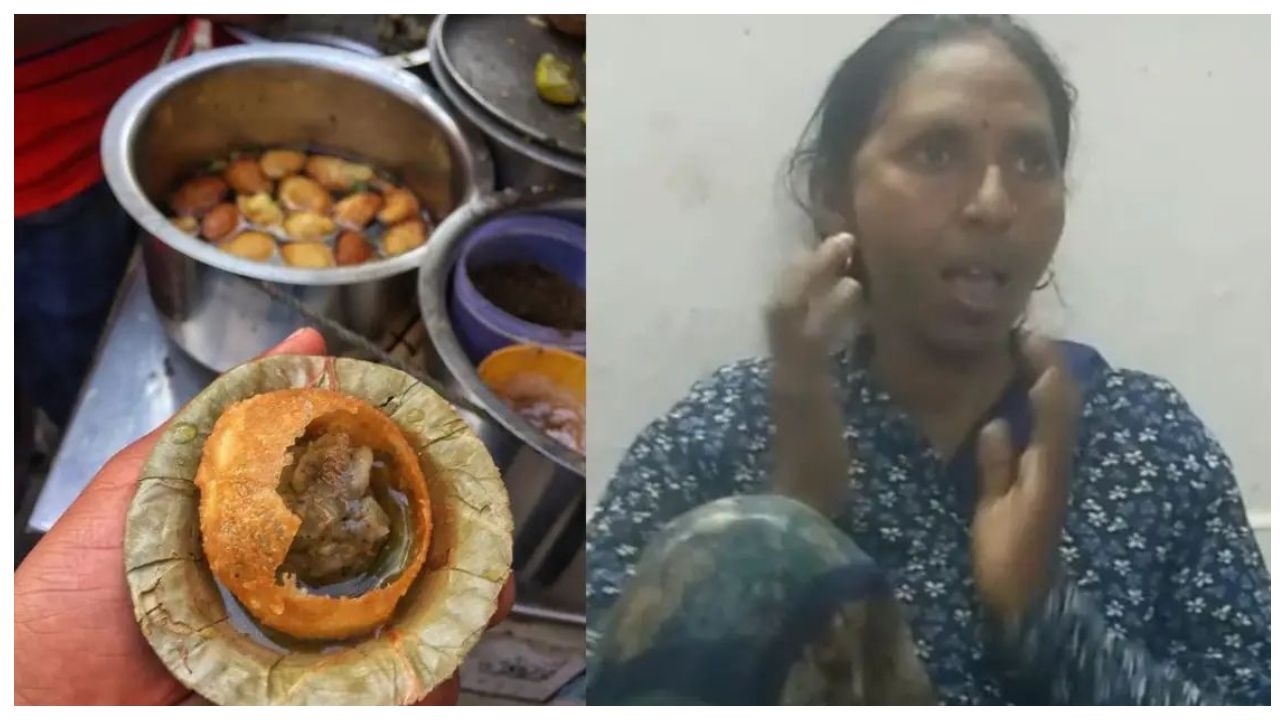 அடக்கடவுளே… இப்படியே ஆகணும்?… ஆசையாய் பாணி பூரி சாப்பிட வாயைத் திறந்த பெண்… திரும்பி மூட முடியாமல்… அதிர்ச்சி சம்பவம்…!!!