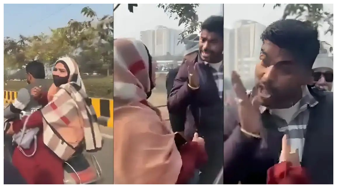 நீ ஒரு பயங்கரவாதி… பிரதமர் மோடியை அவதூறாக பேசியதாக கூறி பெண்ணுக்கு மிரட்டல்… வைரலாகும் அதிர்ச்சி வீடியோ..!!!