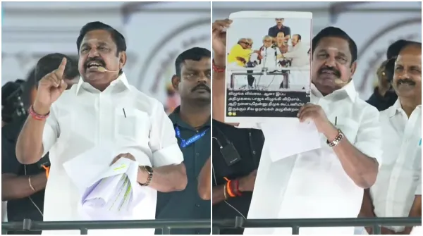 “பச்சோந்தி போல நிறம் மாற வேண்டாம்” பழைய போட்டோவை எடுத்துக்காட்டி ஸ்டாலினை சீண்டிய எடப்பாடி பழனிசாமி.!!