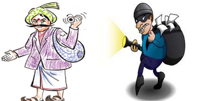 ‘செய்வினை’ இருப்பதாக மோசடி…. குடுகுடுப்பைக்காரன் வேஷத்தில் நகை பணம் திருட்டு…. CCTV-ஆல் சிக்கிய பாலமுரளி….!!