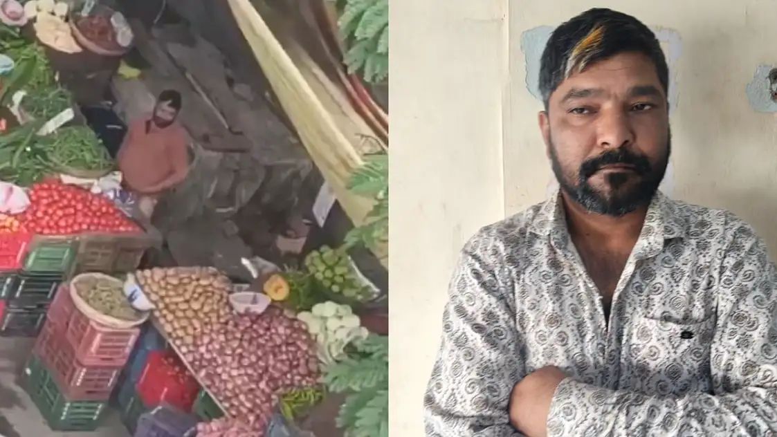 அடச்சீ… இதை பார்த்தால் எப்படி வாங்க தோணும்… அந்தரங்க உறுப்பை தொட்டுவிட்டு அதே கையால் காய்கறி விற்ற வியாபாரி… வைரலாகும் அதிர்ச்சி வீடியோ…!!!