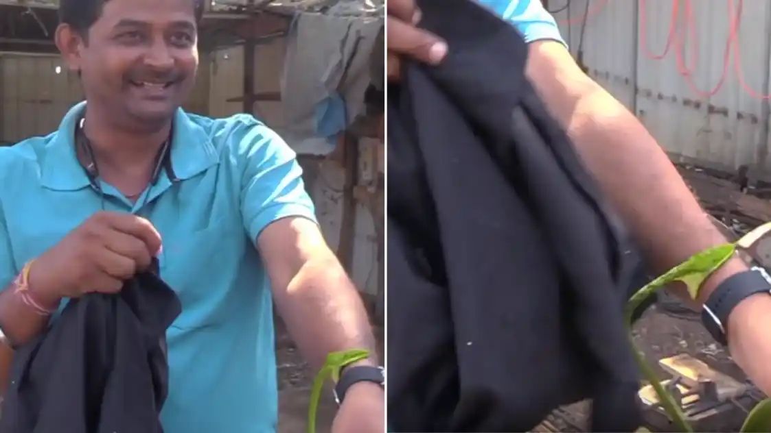 “விஷம் ஏறினாதான் விடுவானாம்” – பாம்பை கடிக்க விட்டு வேடிக்கை பாக்குறாரு…. 1.5 கோடி பேரு பார்த்த பகீர் வீடியோ….!!