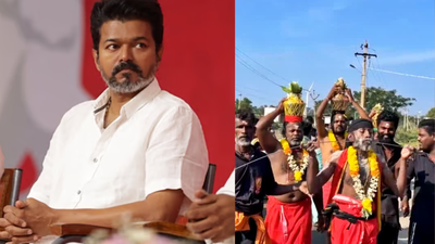 “தலைவர் விஜய் ஜெயிச்சு முதல்வர் ஆகணும்” வாயில 12 அடி வேல் குத்தி…. 3 கி.மீ நடந்து…. தவெக தொண்டரின் மிரட்டலான நேர்த்திக்கடன்!