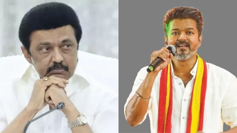 “கிழிந்த முகமூடிகள்.. விழிபிதுங்கும் எதிரிகள்” “இனி பேச்சல்ல.. வீச்சு!” – முதல்வர் ஸ்டாலினுக்கு விஜய் கொடுத்த நெத்தியடி பதில்!