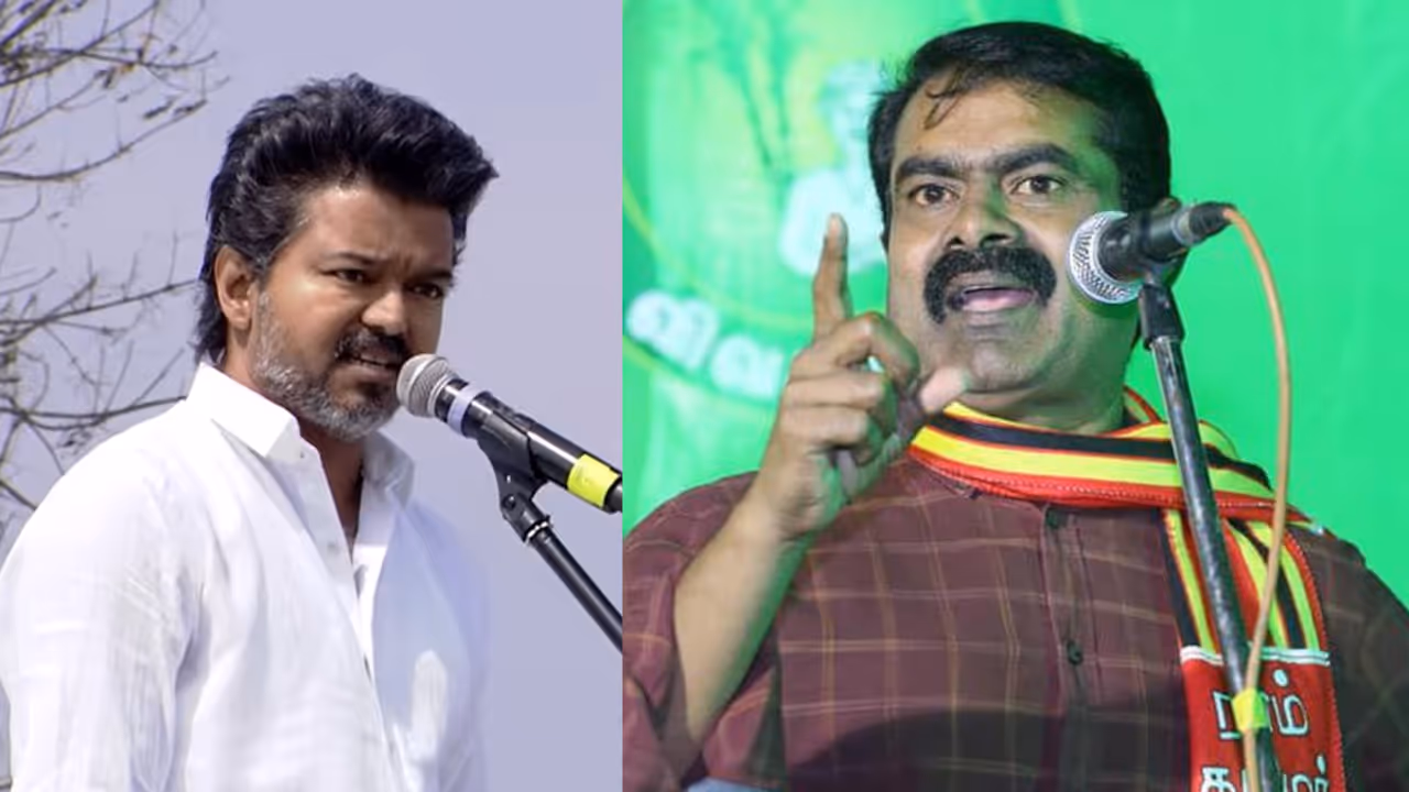 “களத்துக்கே வரல, களத்தைப் பற்றி பேசுறதா?”… விஜய்க்கு 1, எனக்கு 4… விஜயை வறுத்தடுத்த சீமான்..!!!