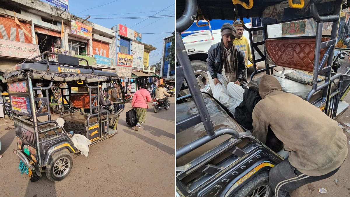 பசி… குளிர்… பேருந்து நிலையத்திலேயே பிரிந்த உயிர்… பிணத்தைத் துரத்திய நாய்கள்… மத்திய பிரதேசத்தில்  நடந்த நெஞ்சை பதறவைக்கும் சம்பவம்…!!!