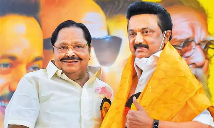 Breaking: அமைச்சர் துரைமுருகனுக்கு கிடைத்த மாபெரும் அங்கீகாரம்… முதல்வர் ஸ்டாலின் அதிகாரபூர்வ அறிவிப்பு..!!