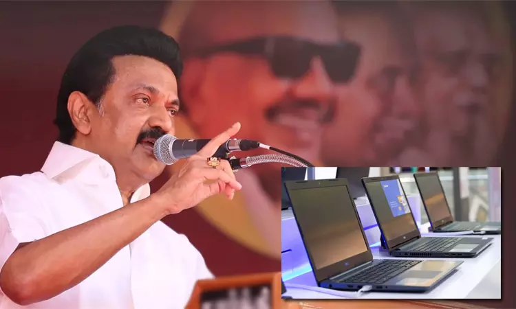 மாணவர்களே ரெடியா….? 10 லட்சம் லேப்டாப்…. இன்று தொடங்கி வைக்கும் முதல்வர் ஸ்டாலின்….!!