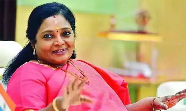 “நாங்க மழையை நினைச்சோம், ஆனா சுனாமி வந்திருச்சு!” – தேர்தல் தோல்வி குறித்து ஓப்பனாக உடைத்த தமிழிசை.. கோவையில் அதிரடி பேச்சு..!!”