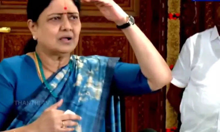 எதிரியே இல்லையா….? “நான் ஒருத்தி இருப்பதை மறந்துட்டீங்களா?” – திமுகவை சீண்டிய சசிகலா….!!