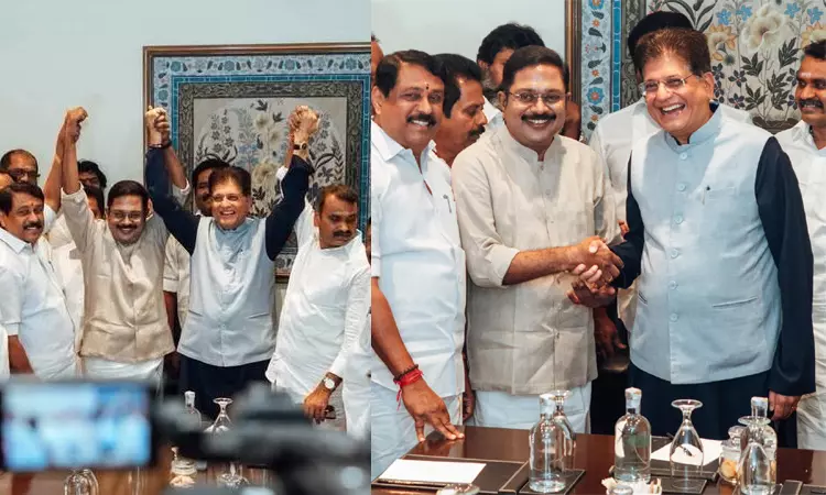 “எல்லாவற்றையும் மறந்துட்டோம்!” கூட்டணியின் முதல்வர் வேட்பாளர் யார்? மத்திய அமைச்சரை சந்தித்து டிடிவி தினகரன் எடுத்த அதிரடி முடிவு..!!