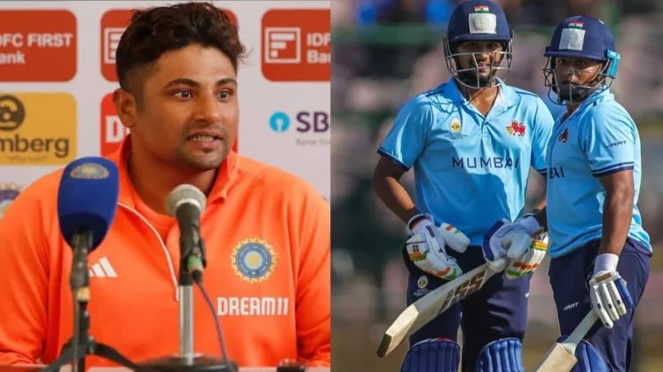 ஒரே போட்டியில் என் தம்பியுடன் சேர்ந்து சதம் அடிக்கணும்…! “இதுதான் என் ஆசை”… சர்ப்ராஸ் கானின் நெகிழ்ச்சியான லட்சியம்…!!!