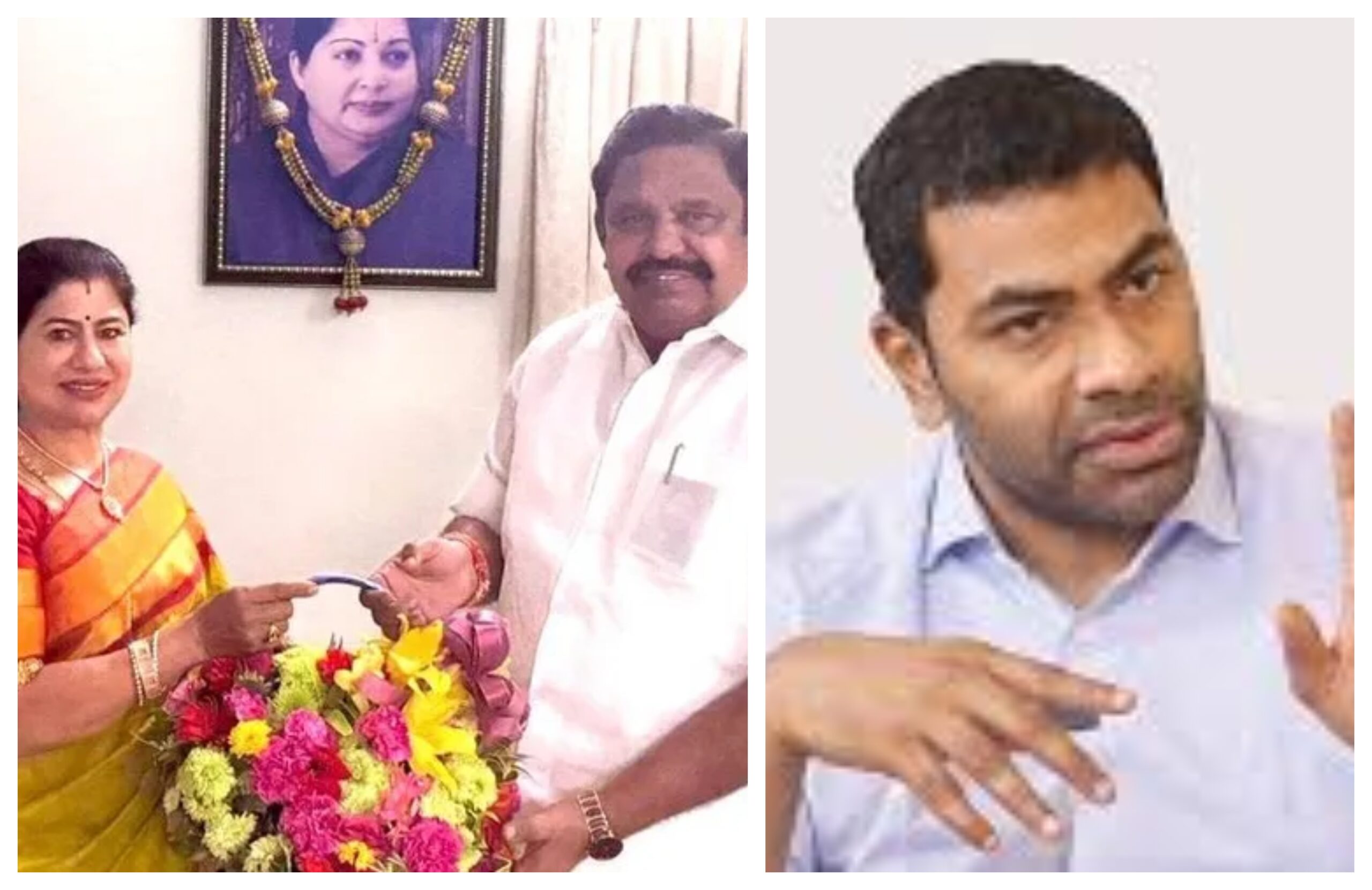 “மருமகன் தவெக… மாமியார் மறுபக்கம்!”… ஆதவ் அர்ஜுனாவின் மாமியார் அதிமுகவில் ஐக்கியம்.. பரபரப்பான அரசியல் மோதல்..!!
