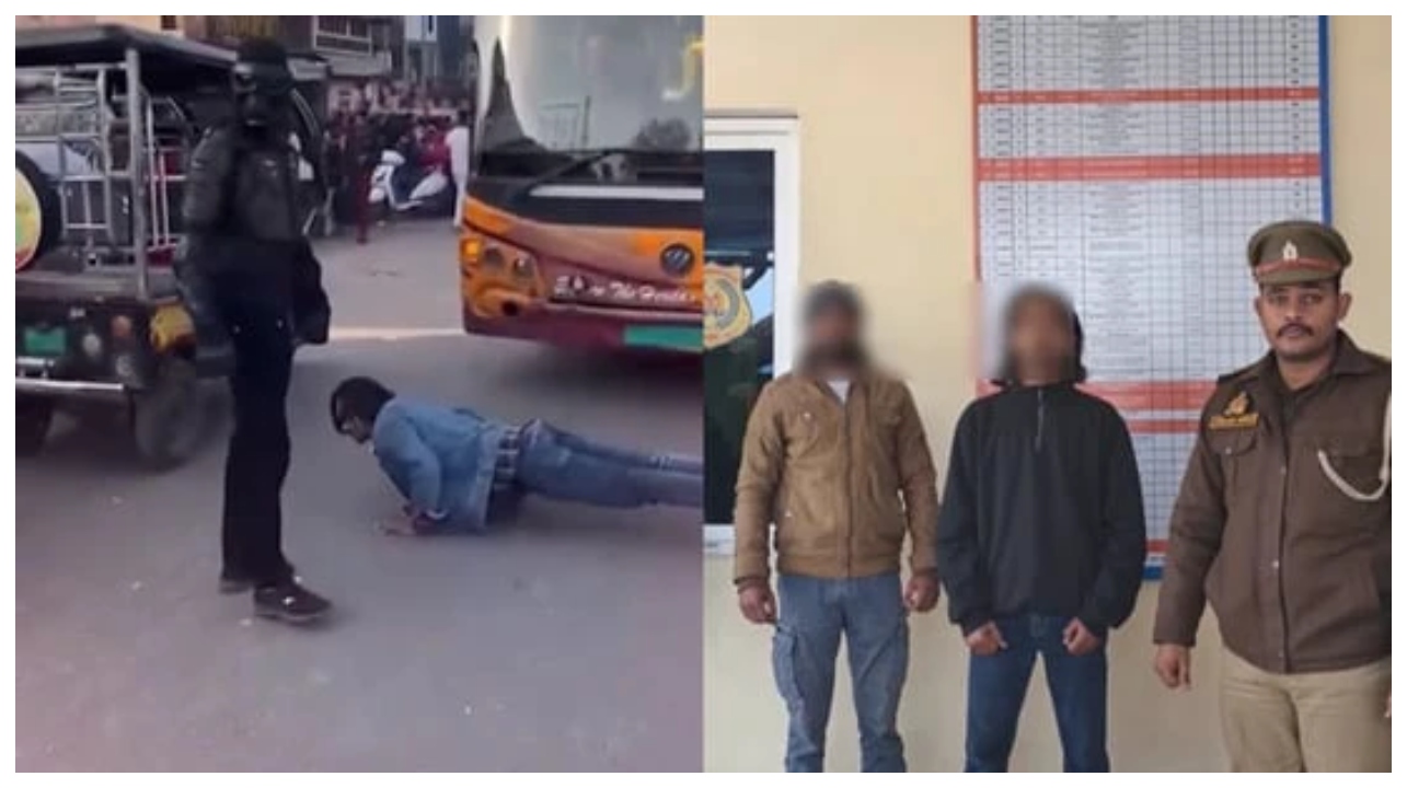 ரீல்ஸ் வேணுமாம் ரீல்… சும்மா அதிருதுல்ல?… நடுரோட்டில் பஸ்ஸை நிறுத்தி இளைஞர் செய்த அதிரடி…  போலீசாரிடம் சிக்கி சின்னாபின்னமான இன்ஸ்டா பிரபலம்.. வைரலான வீடியோ..!!!