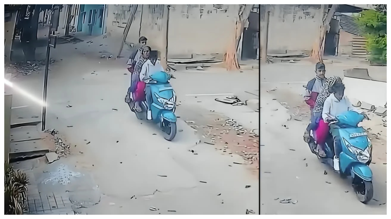ஆண் வேடமிட்டு ஆட்டம் காட்டிய பெண்கள்… சிறுவர் போல மேக்கப்… ஒரே ஒரு சிசிடிவி… சிக்கிய 2 பெண் கொள்ளையர்கள்… சினிமாவை மிஞ்சும் பரபரப்பு வீடியோ…!!!