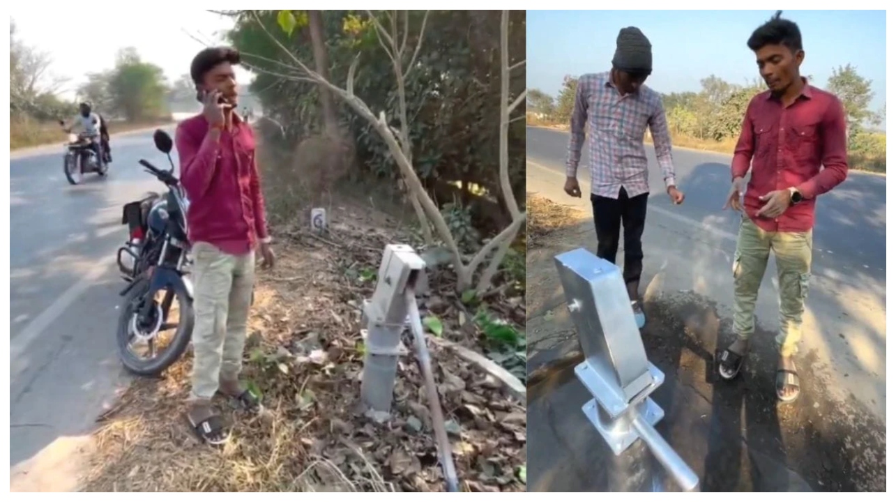 நண்பர்களுடன் சேர்ந்து இந்த இளைஞன் செய்த காரியத்தைப் பாருங்கள்… அப்படி என்னதான் செய்தார்கள்?… இன்றைய இளைஞர்களுக்கு ஒரு பாடம்… வைரலாகும் வீடியோ…!!!