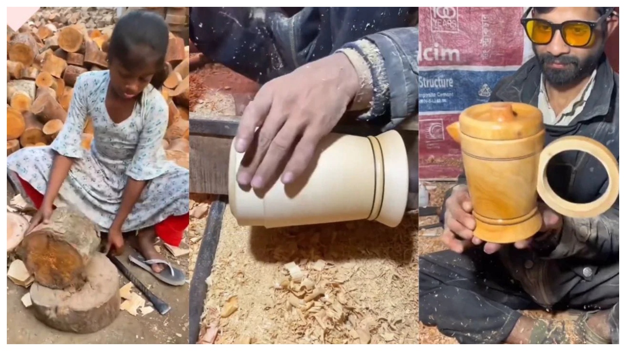 கலை என்பது வெறும் திறமையல்ல, அது ஒரு அர்ப்பணிப்பு”… “இப்படியும் ஒரு தண்ணீர் ஜக்கா?… இந்த கலைஞரின் கைவண்ணத்திற்கு ஒரு சல்யூட்”…!!!