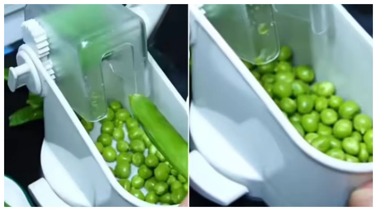 பட்டாணி உரிக்க ஒரு மெஷினா?… ஆனால் மக்கள் ஏன் இவ்வளவு கோபப்படுகிறார்கள்?… சோம்பேறிகளின் கண்டுபிடிப்பு என கலாய்க்கும் நெட்டிசன்கள்.. வைரலாகும் வீடியோ…!!!