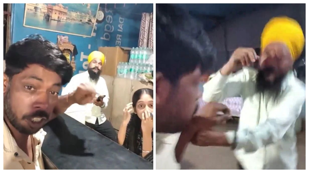 தாபாவில் வாடிக்கையாளருக்கு நேர்ந்த கொடூரம்… பில் அதிகமா இருக்கேன்னு கேட்டது ஒரு குத்தமா?… அதிக விலை.. ஆவேசமான ஊழியர்கள்… வைரலாகும் வீடியோ..!!!