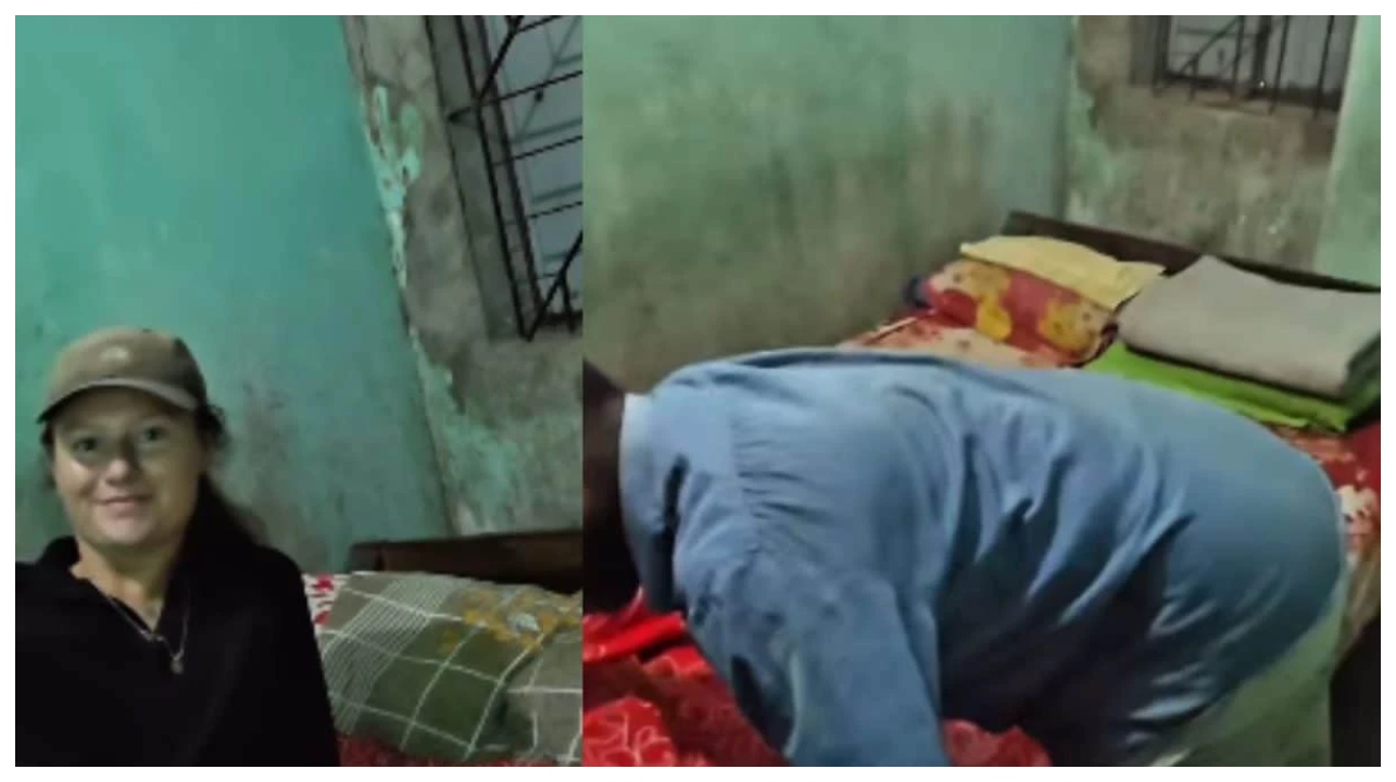 தங்குமிடம் இவ்வளவு மோசமா?… பார்த்தாலே பயமா இருக்கு… பட்ஜெட் பயணம் போன இடத்தில் இப்படியா நடக்கணும்?… வைரலாகும் பெண் பயணியின்  அனுபவ வீடியோ…!!!