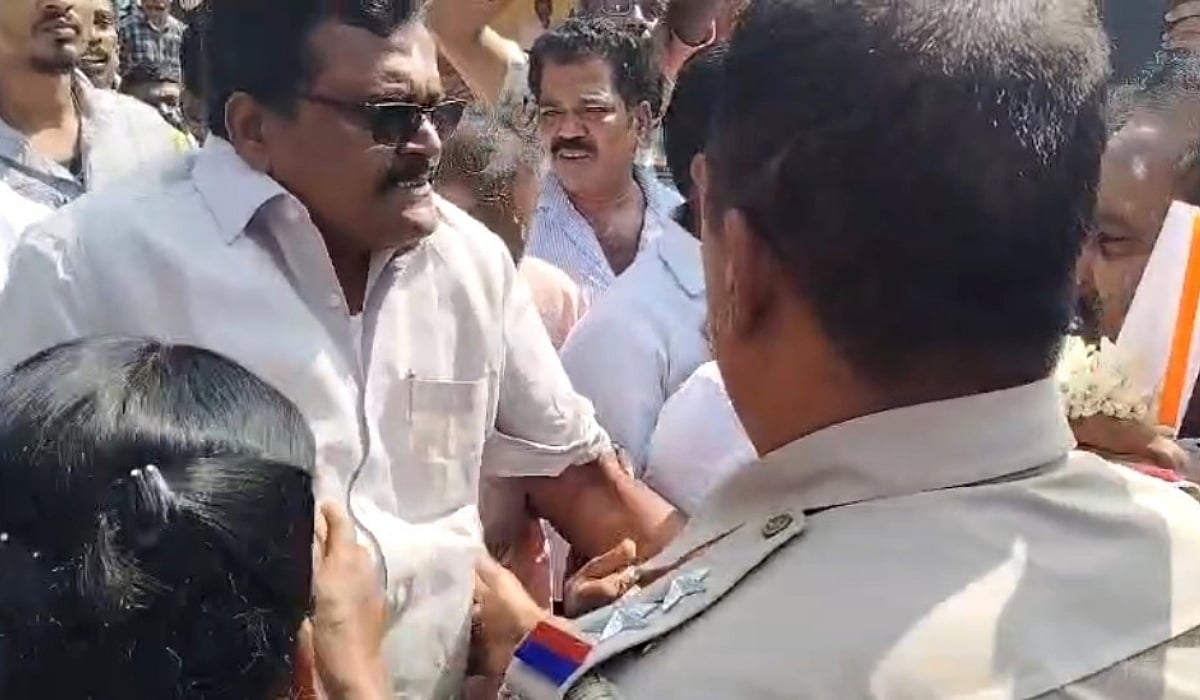 “சுற்றி வளைத்த மக்கள்.. கொதித்தெழுந்த எம்.பி!”..ஒருமையில் பேசியதால் ஏற்பட்ட தள்ளுமுள்ளு..தேனியில் நிகழ்ந்த பரபரப்பு சம்பவம்!