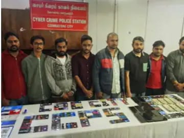 கோவையில் ஒரு ‘தீரன்’ ஆபரேஷன்.. 16 லட்சத்தைப் பறிகொடுத்த முதியவர்..குஜராத் வரை விரட்டிச் சென்று 10 பேரைத் தூக்கிய கோவை போலீஸ்.. அதிரடி கைது வேட்டை..!!