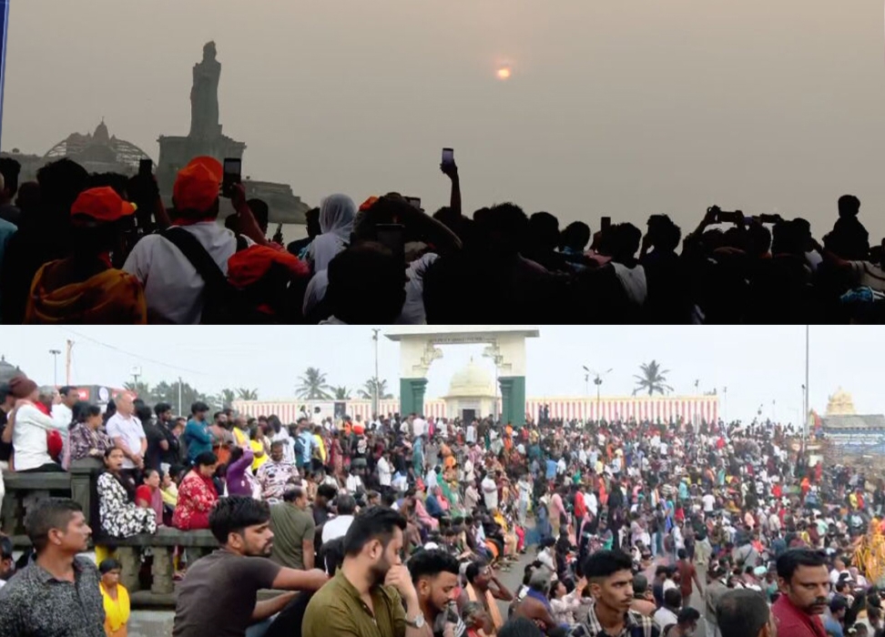 தமிழகத்தில் 2026 ஆம் ஆண்டின் முதல் சூரிய உதயத்தை கண்டு ரசித்த மக்கள்… எங்கு தெரியுமா..? காலையிலேயே ஒரே கொண்டாட்டம்தான்…!!