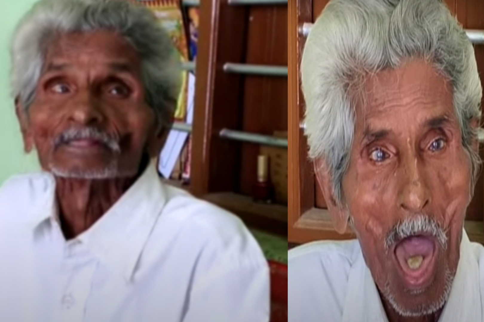 இது என்ன புதுவிதமான தவம்….? 70 வருஷமா வாயில் கல்லுடன் முதியவர்…. அவர் சொன்ன அந்த காரணம்…. வைரலாகும் வீடியோ….!!