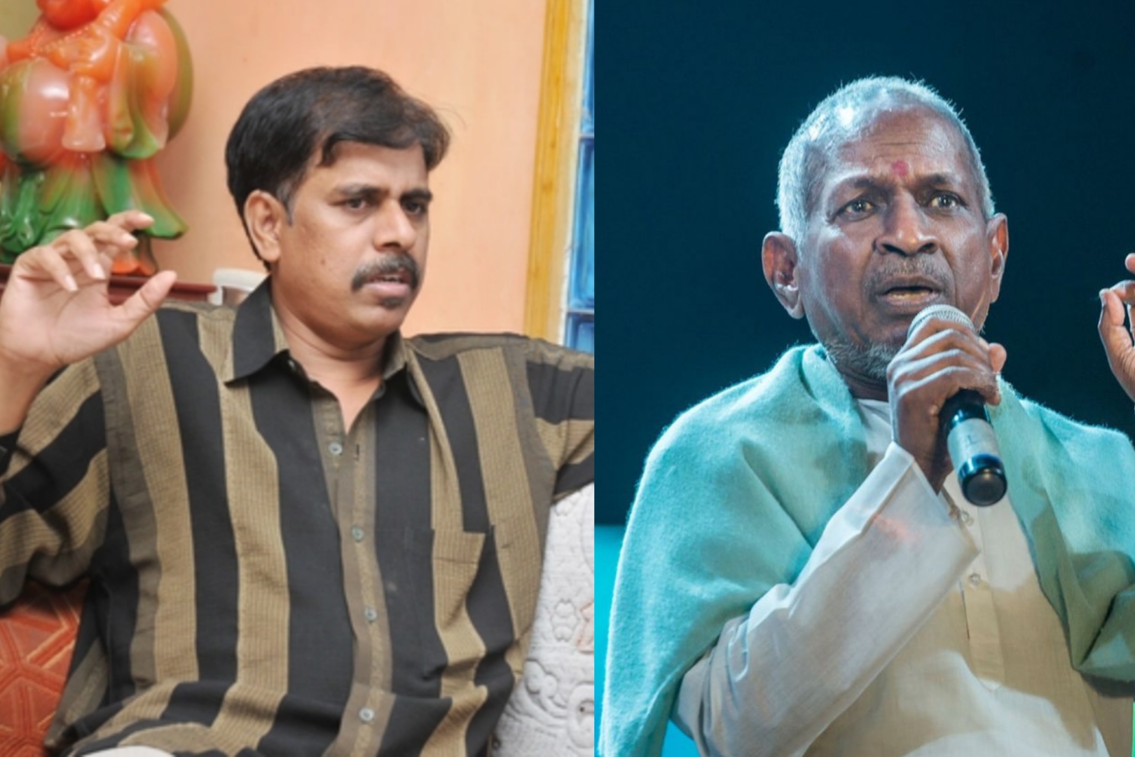 15 ஆண்டு கால வழக்கில் திடீர் திருப்பம்…. கோர்ட்டில் ஆர்.கே.செல்வமணி சொன்ன சாட்சி…. தயாரிப்பாளர்களுக்கு ‘செக்’ வைத்த இளையராஜா….!!