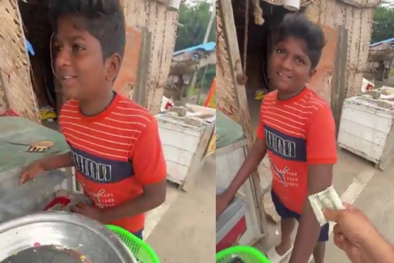 ​”பசிக்குதா? இந்தாங்க காசு….” இந்த சின்ன வயசுல இப்படியொரு மனசா….? வைரலாகும் நெகிழ்ச்சி வீடியோ….!!