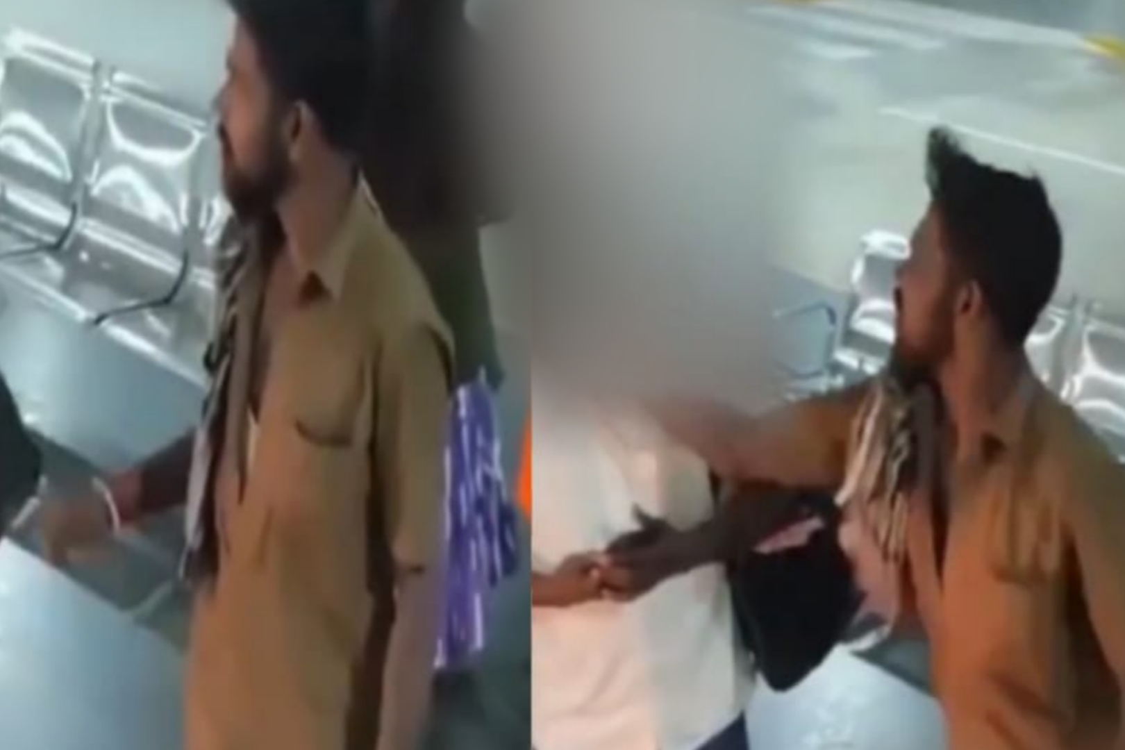 ​”டிரைவரா.. இல்ல ரவுடியா?” ஏன் வேகமா போறீங்கன்னு கேட்டது தப்பா…. பயணியை தாக்கிய தனியார் பேருந்து ஓட்டுனர்….!!