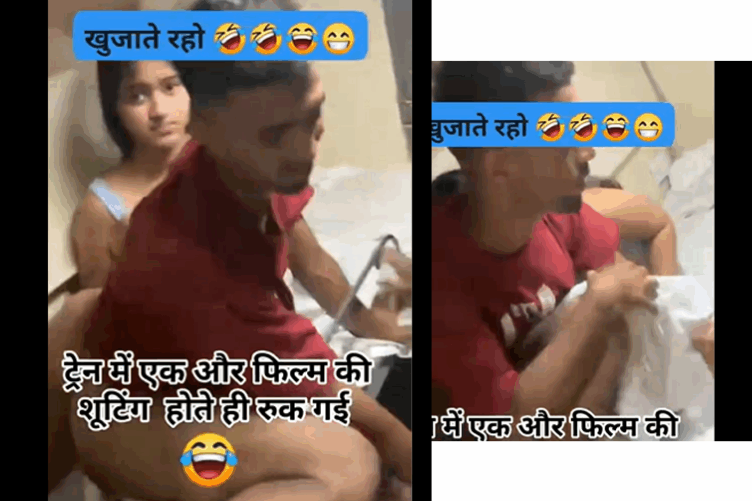 ஓடும் ரயிலில் காதலியுடன் லீலை…. துணி கூட போட விடல…. எல்லை மீறிய ஜோடியை அலறவிட்ட பயணிகள்…!!