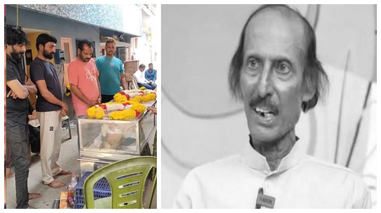 காசு பணம் சேர்த்து வச்சா தான் சாவுக்கு கூட வருவாங்க…! சிரிக்க வச்சவர் இறப்பில் அழ கூட ஆளில்லை…. வீடியோவை வெளியிட்டு காதல் சுகுமார் வேதனை..!!