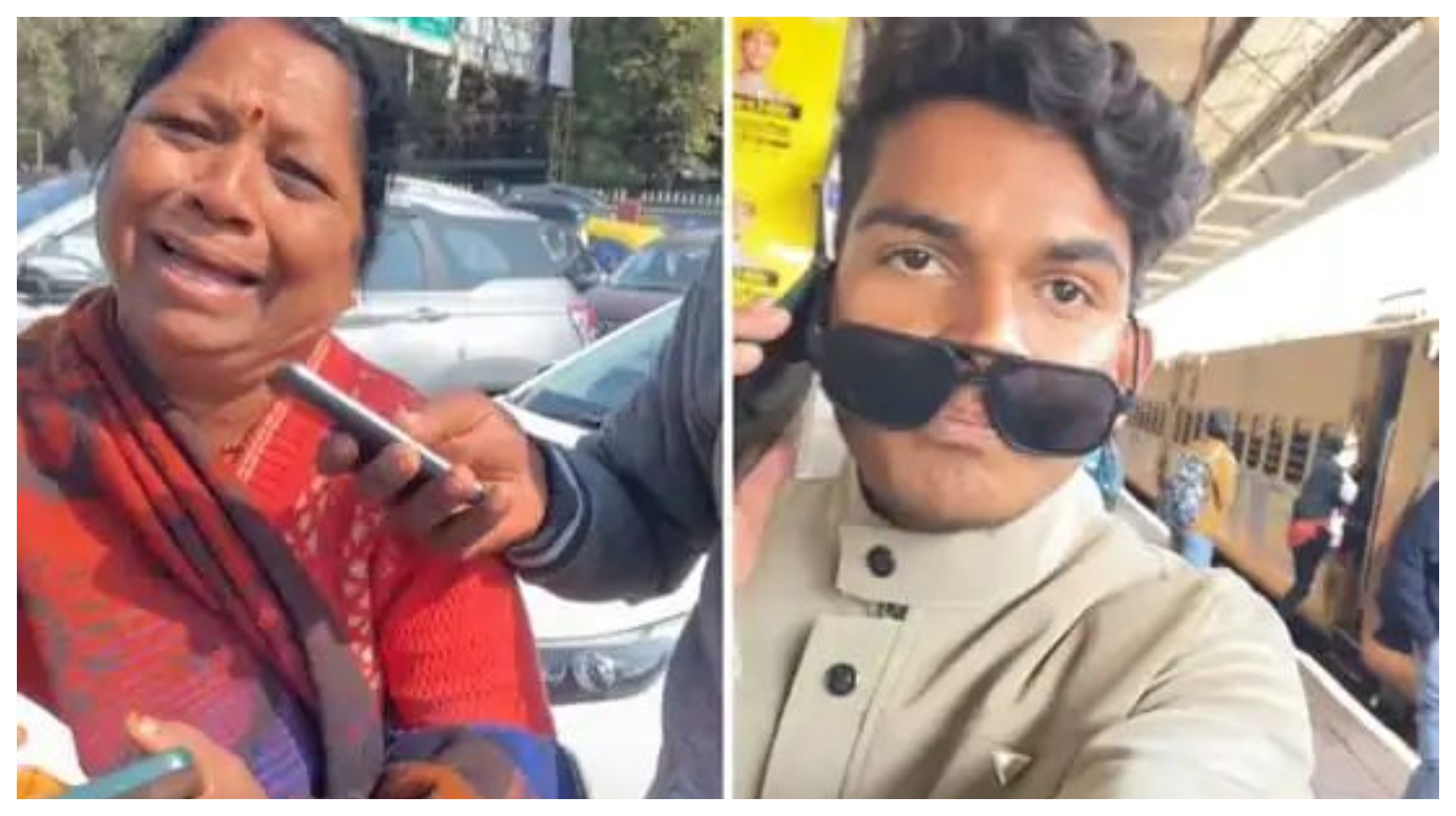 யாரும் இப்படி இருக்க மாட்டாங்க… ரயில் நிலையத்தில் ஃபோனை தவறவிட்ட பெண்… தேடிவந்து கொடுத்த இளைஞர்… கண்ணீர் மல்க நன்றி… வைரலாகும் வீடியோ…!!!