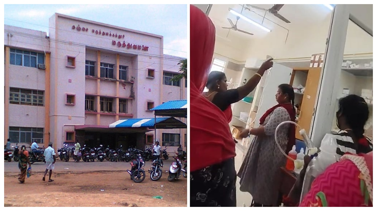 இரக்கமே இல்லையா?… புற்றுநோய் பிரிவில் நோயாளிகளை நிற்க வைத்தே குளுக்கோஸ் ஏற்றிய செவிலியர்… வலுக்கும் கண்டனம்..!!